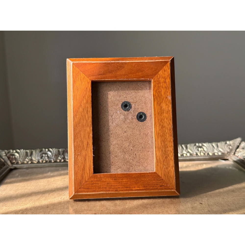 Vintage Small Wooden Picture Frame